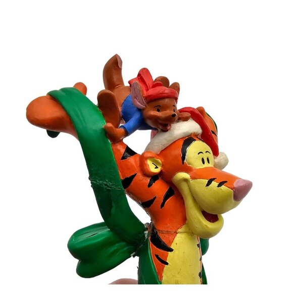Vintage Disney It's A Small World Holiday - Tigger & Roo Stocking Holder - Picture 8 of 16